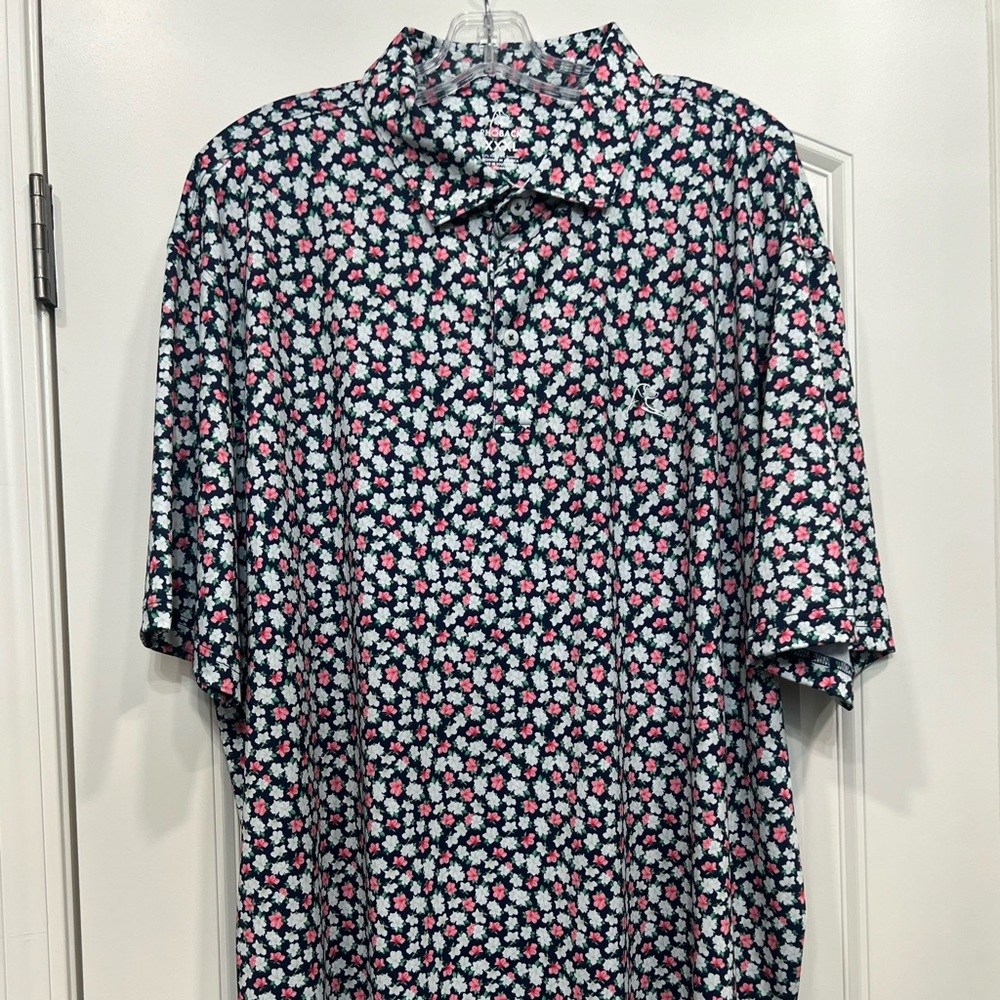 Rhoback Men’s Master’s Polo - “The Spring Azalea”